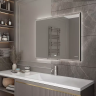 Зеркало с LED подсветкой TERMINUS СОРЕНТО 800*1200 slim quick touch 06M80x120B
